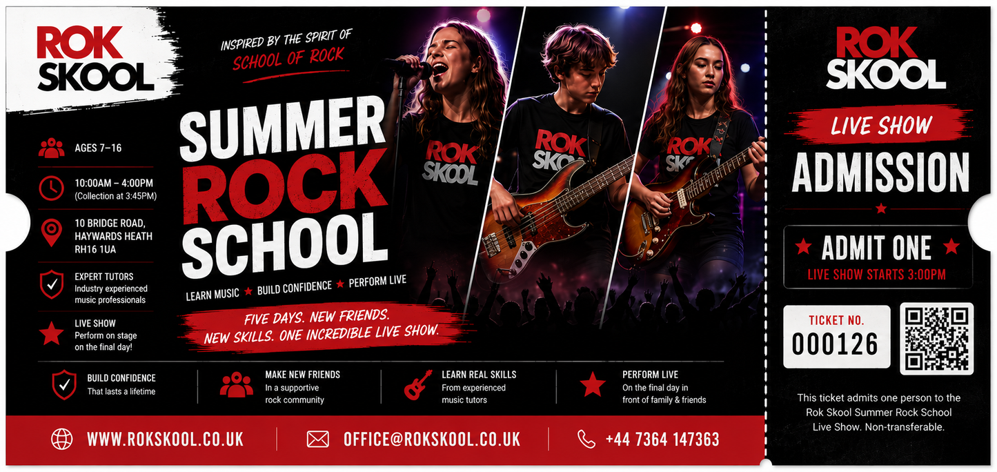 ROK SKOOL SUMMER SCHOOL