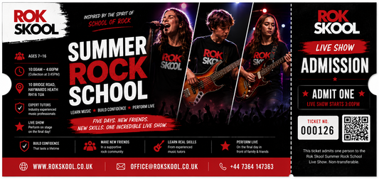 ROK SKOOL SUMMER SCHOOL